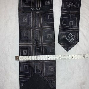 Gucci men silk tie
